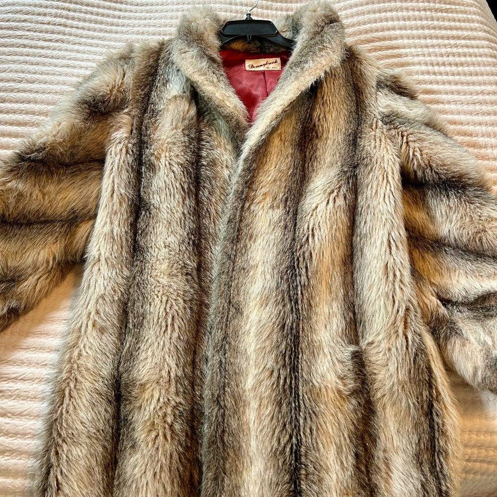 Oversized Donnybrook Faux Fur Coat